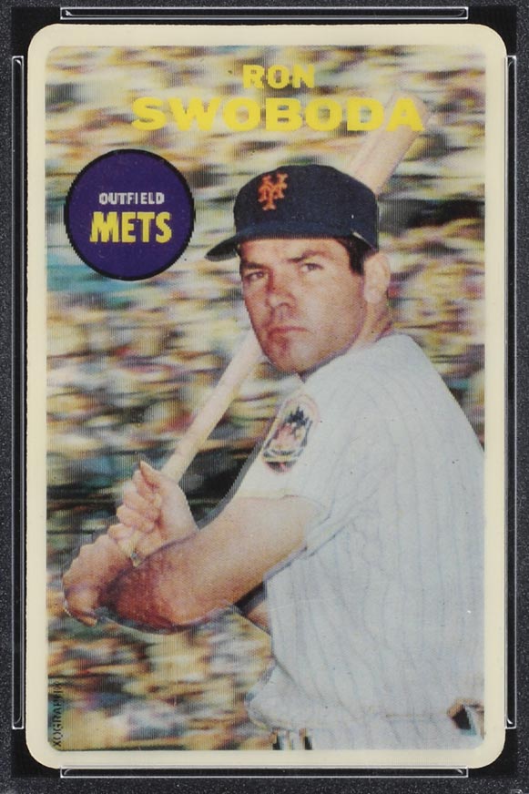 1968 Topps 3-D Ron Swoboda New York Mets