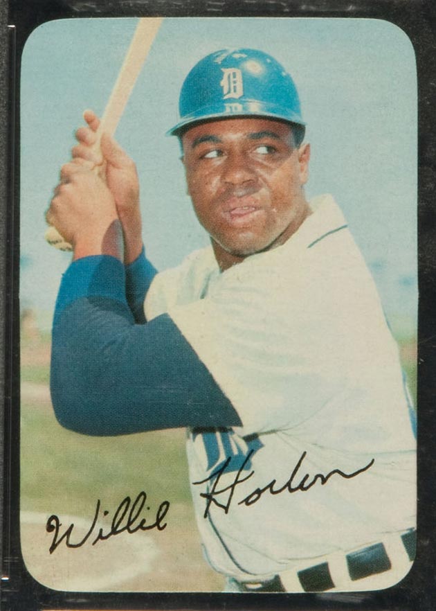 1969 Topps Supers #16 Willie Horton Detroit Tigers - Front