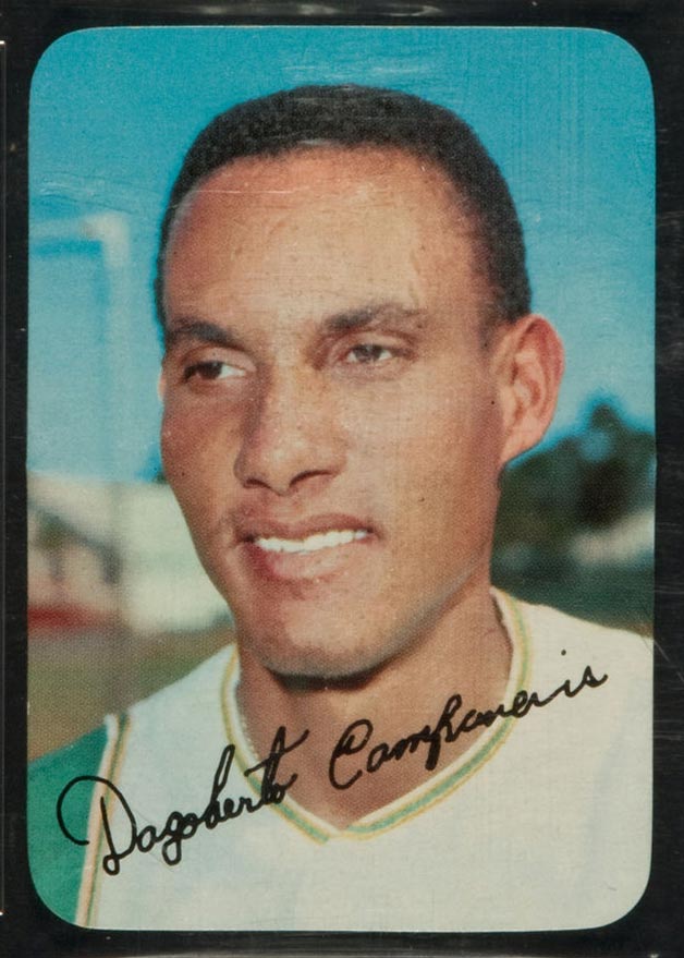 1969 Topps Supers #29 Bert Campaneris Oakland Athletics - Front