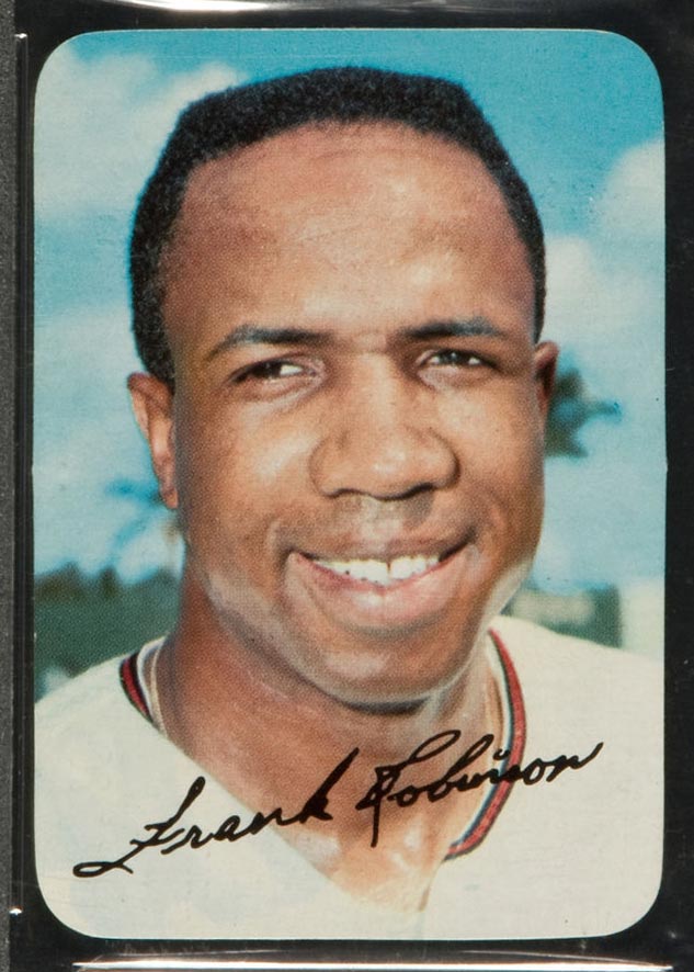 1969 Topps Supers #2 Frank Robinson Baltimore Orioles - Front