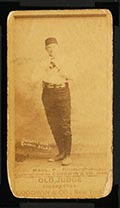 1887-1890 N172 Old Judge Cigarettes Al Maul Pittsburgh