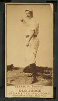 1887-1890 N172 Old Judge Cigarettes Billy Serad Cincinnati, Toronto