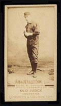 1887-1890 N172 Old Judge Cigarettes Bob Gilks Cleveland