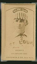 1887-1890 N172 Old Judge Cigarettes Dave Foutz Brooklyn, St. Louis