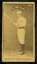 1887-1890 N172 Old Judge Cigarettes Dick Conway Boston, Worcester