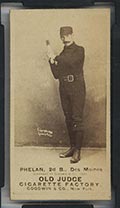 1887-1890 N172 Old Judge Cigarettes Dick Phelan Des Moines