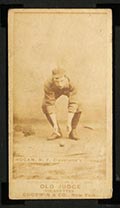 1887-1890 N172 Old Judge Cigarettes Eddie Hogan Cleveland