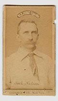 1887-1890 N172 Old Judge Cigarettes Jack Nelson New York
