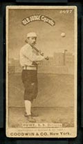 1887-1890 N172 Old Judge Cigarettes Jack Rowe Detroit