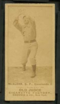 1887-1890 N172 Old Judge Cigarettes Jimmy McAleer Cleveland