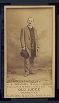 1887-1890 N172 Old Judge Cigarettes Jimmy Williams Cleveland