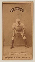 1887-1890 N172 Old Judge Cigarettes Jocko Fields Pittsburgh