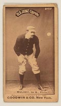 1887-1890 N172 Old Judge Cigarettes Joe Mulvey Philadelphia