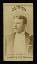 1887-1890 N172 Old Judge Cigarettes John Ward New York