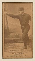 1887-1890 N172 Old Judge Cigarettes Kid Gleason Philadelphia