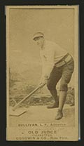 1887-1890 N172 Old Judge Cigarettes Mike Sullivan Philadelphia