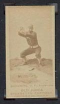 1887-1890 N172 Old Judge Cigarettes Pete Browning Louisville