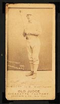 1887-1890 N172 Old Judge Cigarettes Pete Sweeney Washington