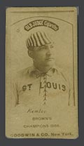1887-1890 N172 Old Judge Cigarettes Rudy Kemmler St. Louis, St. Paul