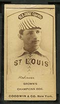 1887-1890 N172 Old Judge Cigarettes Yank Robinson St. Louis
