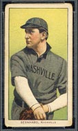 1909-1911 T206 Bill Bernhard Nashville