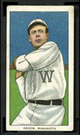 1909-1911 T206 Bob Groom Washington