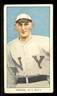 1909-1911 T206 Buck Herzog N.Y. Nat’l (National)