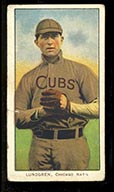 1909-1911 T206 Carl Lundgren Chicago Nat’l (National)