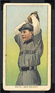 1909-1911 T206 Charlie Fritz New Orleans