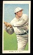 1909-1911 T206 Chief Myers (Meyers) (batting) N.Y. Nat’l (National)