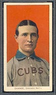1909-1911 T206 Frank Chance (portrait, red) Chicago Nat’l (National)