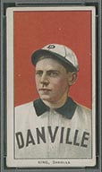 1909-1911 T206 Frank King Danville