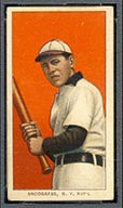 1909-1911 T206 Fred Snodgrass (batting) N.Y. Nat’l (National)