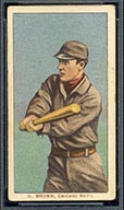 1909-1911 T206 George Brown (Browne) Chicago Nat’l (National)