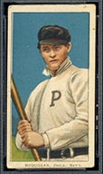 1909-1911 T206 George McQuillan (with bat) Philadelphia Nat’l (National)