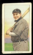 1909-1911 T206 George Mullin (with bat) Detroit