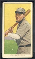 1909-1911 T206 George Stovall (batting) Cleveland