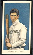 1909-1911 T206 Jack Knight (with bat) N.Y. Amer. (American)