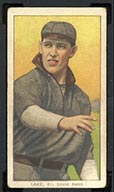 1909-1911 T206 Joe Lake (no ball) St. Louis Amer. (American)