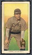 1909-1911 T206 Joe Tinker (hands on knees) Chicago Nat’l (National)