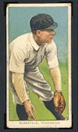 1909-1911 T206 Kid Elberfeld (fielding) Washington