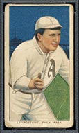 1909-1911 T206 Paddy Livingstone (Livingston) Philadelphia Amer. (American)