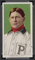 1909-1911 T206 Red Dooin Philadelphia Nat’l (National)