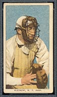 1909-1911 T206 Red Kleinow (catching) N.Y. Amer. (American)