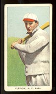 1909-1911 T206 Red Kleinow (with bat) N.Y. Amer. (American)
