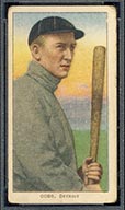 1909-1911 T206 Ty Cobb (bat off shoulder) Detroit