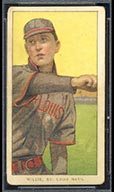 1909-1911 T206 Vic Willis (throwing) St. Louis Nat’l (National)