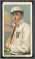 1909-1911 T206 Wid Conroy (with bat) Washington