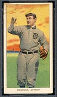 1909-1911 T206 Wild Bill Donovan (throwing) Detroit