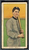 1909-1911 T206 Zack Wheat Brooklyn